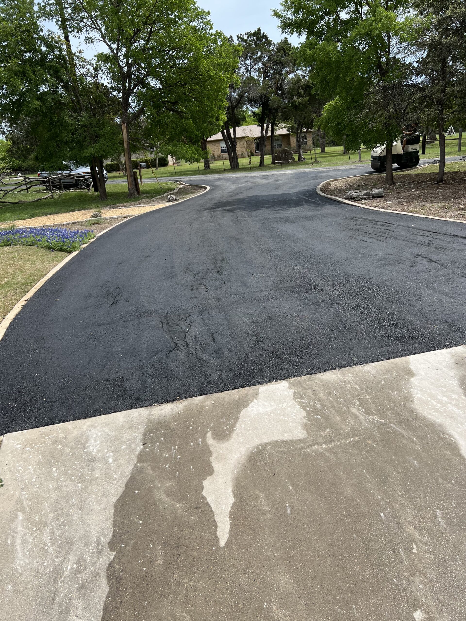 BB Road Maintenance Iowa paving project