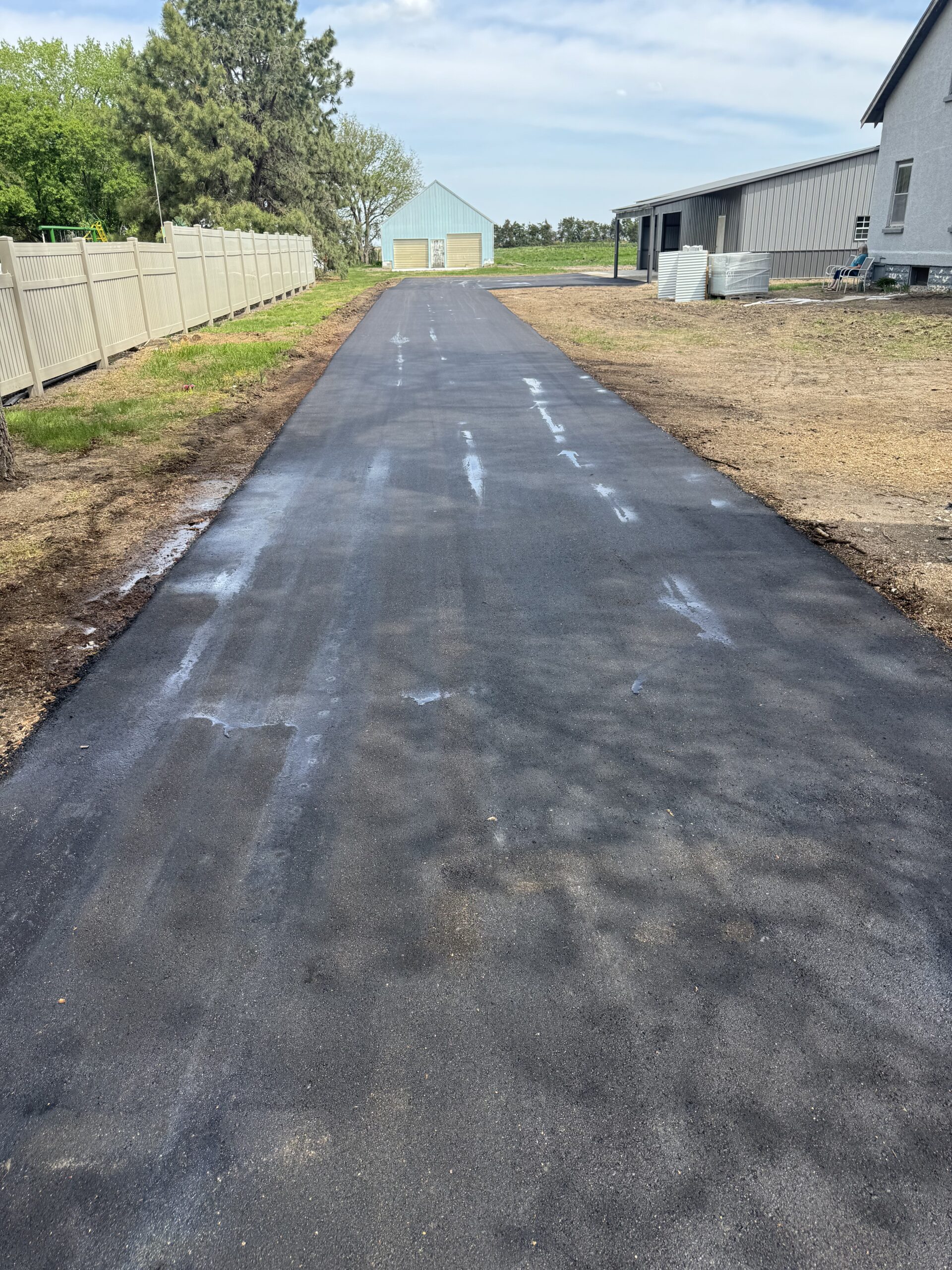 Paving project Iowa — BB Road Maintenance