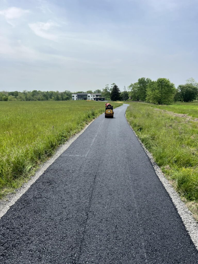 Long driveway paving Iowa — BB Road Maintenance