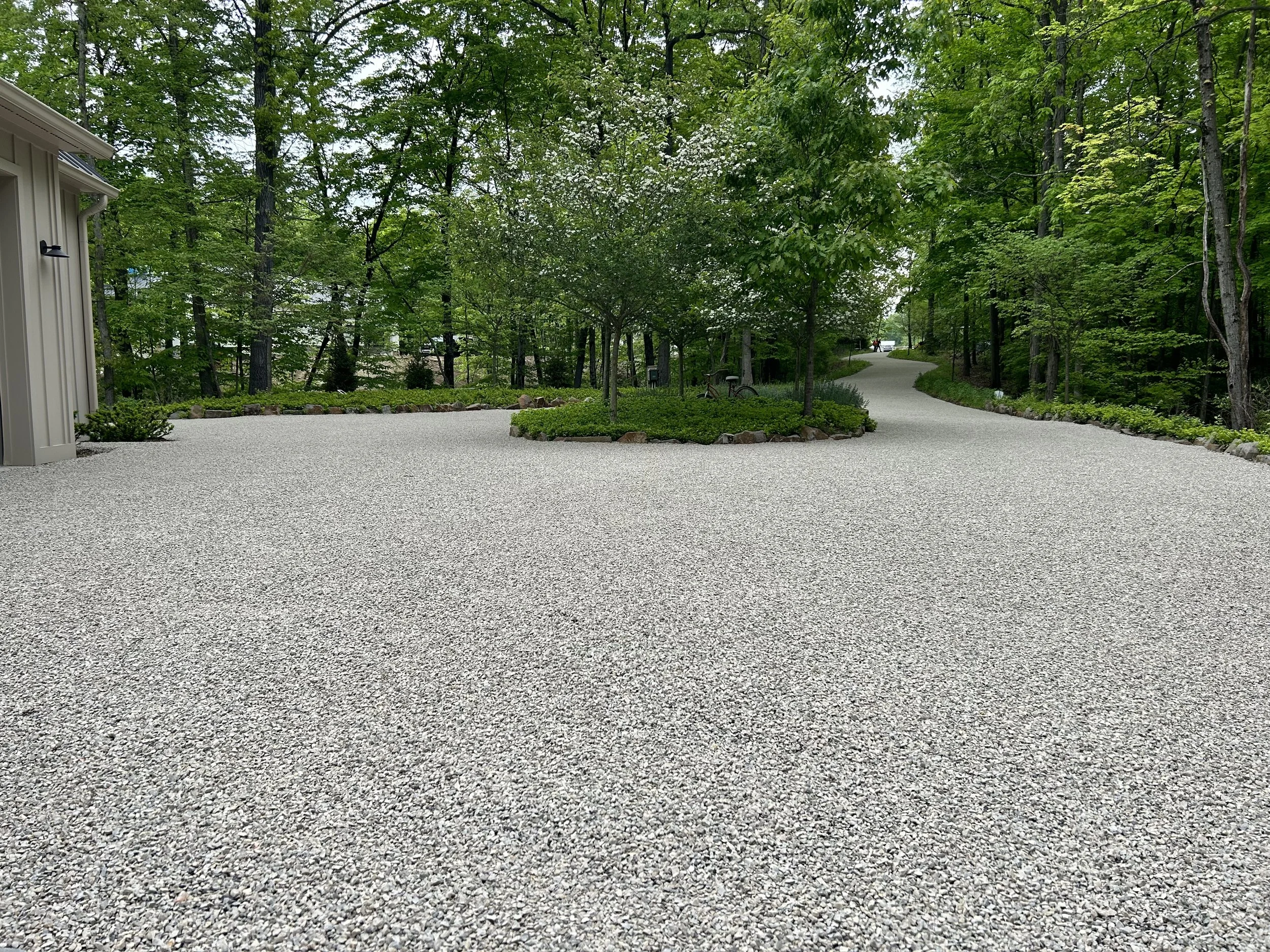 Chip seal paving Iowa farm road — BB Road Maintenance