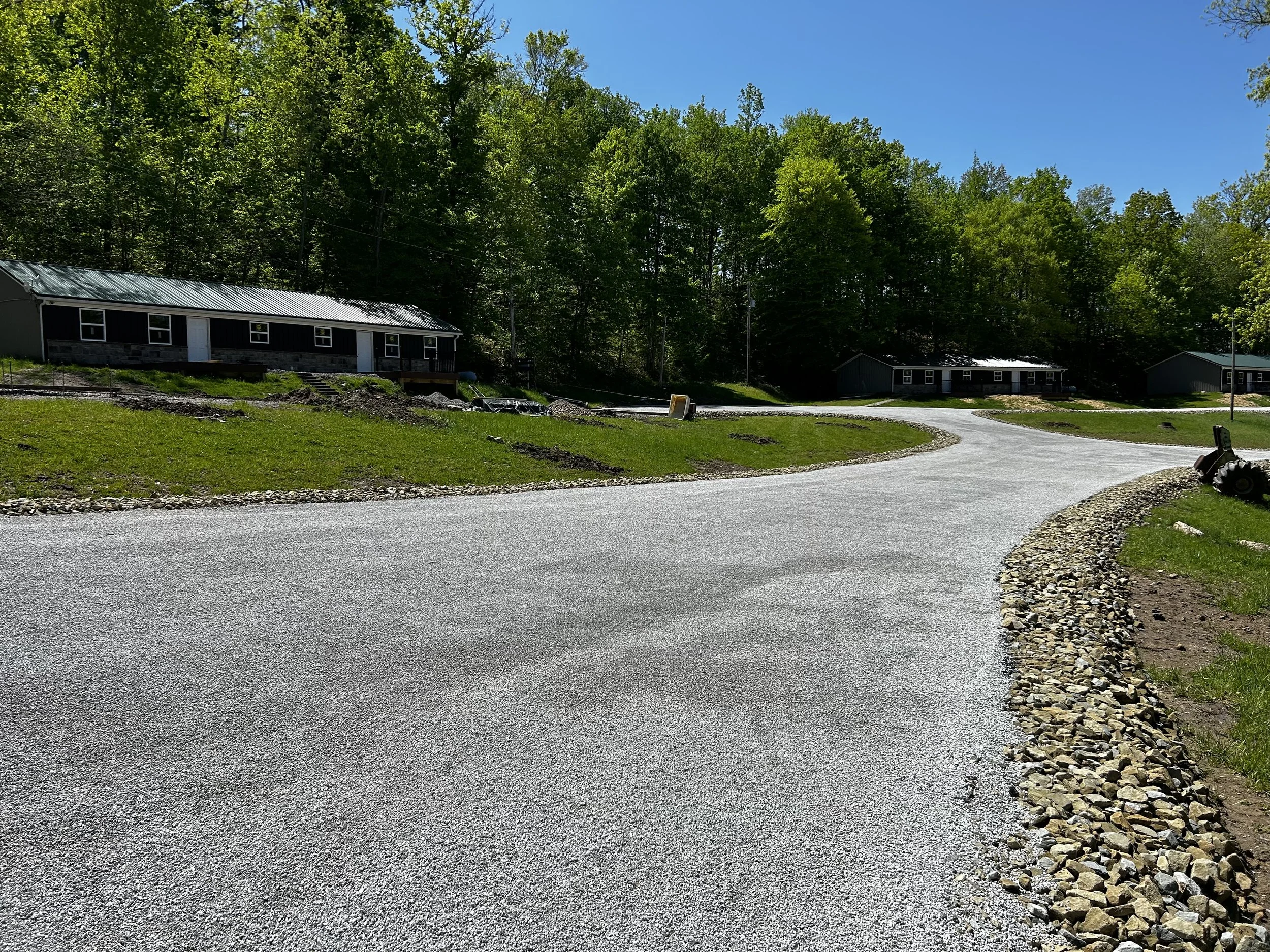 Chip seal road Iowa — BB Road Maintenance